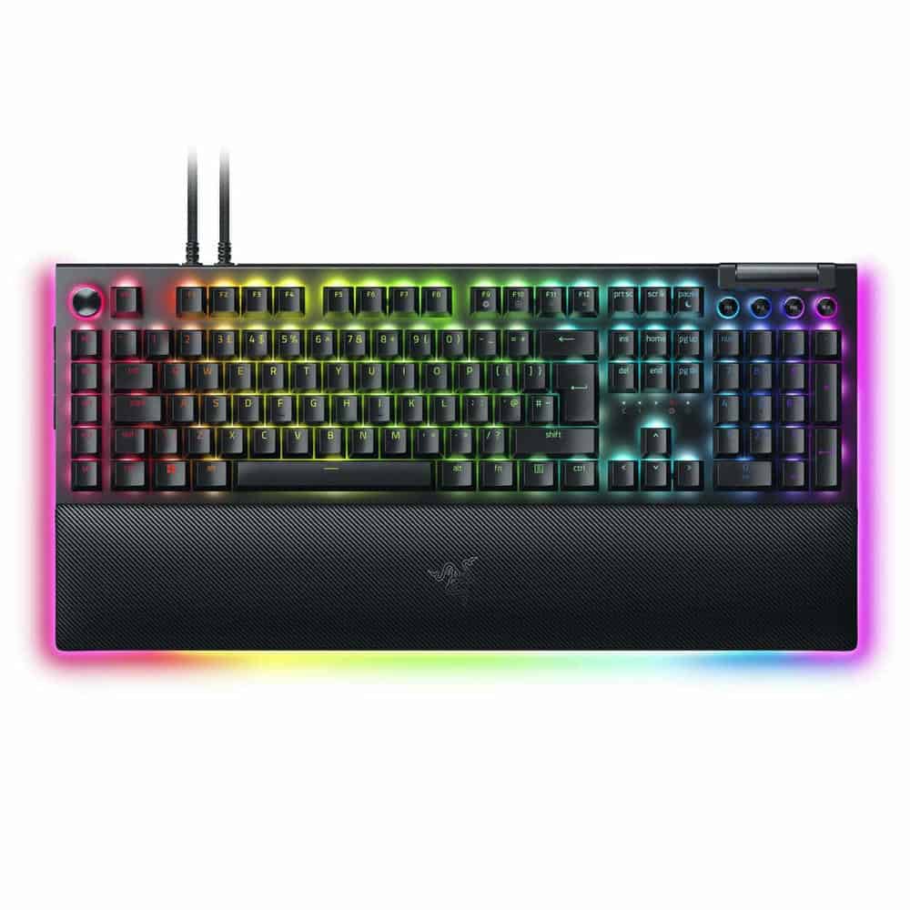(image for) Razer BlackWidow V4 Pro Razer Green Switch Mechanical Gaming Keyboard